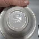 Lot Of 10 3304202 - Carlisle Sierrus Melamine Rimmed Fruit Bowl 4 5 Oz - White