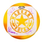 Pearl Drumhead   signed   By Warrant