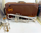 Bach Stradivarius Model 72 Silver-plated Professional Bb Trumpet Ml   el1127662 
