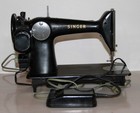 Vintage Working Singer 201-2 Sewing Machine     1957