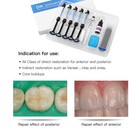 Dentex Dental Light Cure Composite Resin Syringe Kit Shade A1 A2 A3 A3 5 B1