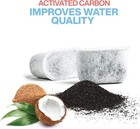 12 Pack Replacement Charcoal Water Filters For All Cuisinart Coffee Machines  C