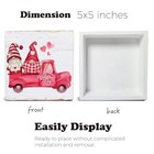 Valentines Decor Happy Valentines Day Decorations  Valentine Truck Gnomes