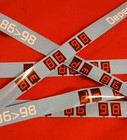 Depeche Mode   Singles 86-98 Hmv Uk Promo In-store Banner   5x Shelf Strips