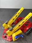 Ideal Moon Explorer Rocket Unit X-1 Launcher Trailer Red Yellow Playset