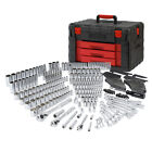 Workpro 450pc 408pc Mechanics Tool Set Socket Wrench Ratchet Heavy Duty Case Box
