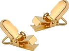 Suspender Clips pacifier Clips With Fabric Protecting Plastic Teeth  1    3 4 
