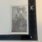 Vintage Snapshot Photo Halloween 1952 Girls In Costumes