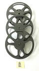3 - 16mm  400   Empty  Metal  Film  Reel   Goldberg Bros   Very Nice        Grey