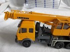 Nib Conrad  3088 Liebherr Lkw  3 Axle Crane 1 50 Scale Model Yellow   Gray