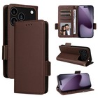 For Iphone 16e  17 Pro Max 16 15 Slim Shockproof Flip Wallet Phone Case Cover