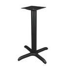 Cenpro Commercial 22 x22  Table X-base With 3  Table Height Column For
