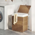 Greenstell Laundry Hamper With Lid  90l Clothes Hamper With 2 Removable Liner   