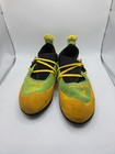 La Sportiva Stickit Kids Size 2-3 Rock Climbing Shoe Yellow Green