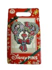 2022 Wdw Disney Parks Christmas Mickey Mouse Ears Wreath Oe Pin New