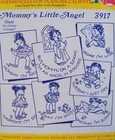Aunt Marthas 3917 Mommys Little Angel Dow Dish Towel Embroidery Transfer Pattern