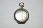 Antique 18s Dueber Open Face Pocket Watch Case For Key Wind Silverine Usa