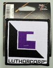 New  Smallville 2 Embroidered Pristine Patches Luthorcorp   Smallville High