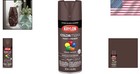 Multi-surface Satin Spray Paint In Leather Brown - 12 Oz  Easy Use   Quick Dry
