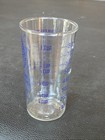 Vtg Marine Midland Bank Glass Measuring Cup Pint Tablespoons Ounces Advertising
