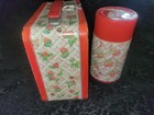 Vintage 1981 Strawberry Shortcake Aladdin Metal Lunch Box W  Thermos