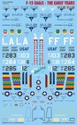 Caracal Models 1 48 Decals Cd48150 - F-15 Eagle - The Early Years For Hasegawa
