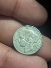 1895  France  3rd Republic   Silver 50 Centimes  ceres  Coin  Paris