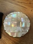 Vintage Stratton Mother Of Pearl Mirrored Powder Compact