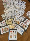 Vintage Lot Betsy Mccall Paper Doll Magazine Cut-outs 1950s - 1990s