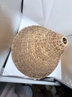 Large Woven Rattan Lamp Shade Bell Shape 22inches