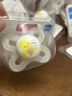 Lot Of 10 Mam Start Newborn Orthodontic Pacifiers Bpa Free Silicone Yellow Bear