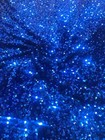 Royal Stretch Velvet Fabric Sparkly Spandex Costumes Dancewear