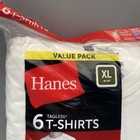 Hanes Men s Tagless Crew Neck T-shirts 6 Pack Size Xl 46-48    Brand New