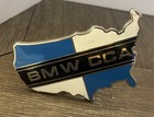 Vintage Bmw Cca Car Club Of America Usa Map Grille Badge Emblem