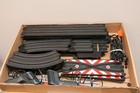 Afx Big Bank Raceway 70293 Ho Slot Car Track Set W tri-power Pack Mega G No Cars