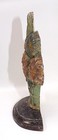 Vintage Cast Iron Hubley  344 Basket Of Daisies Doorstop -orig  Pt  -6 5 8  Tall