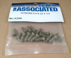 Team Associated Asc 6280 Rc10 Screws Fh 8-32 X 1 2 1 10 Rc Buggy Truck Parts