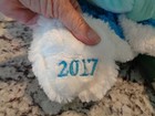 2017 Plush Dan Dee Snowflake Teddy Bear W tags