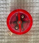Vintage Red   Clear Yomega High Performance Saber Wing Yo Yo