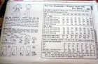  lovely Vtg 1950s Dress Sewing Pattern Bust 35