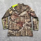 Under Armour Camo Compression Fitted Shirt Long Sleeve Men s Size L Tan Brown