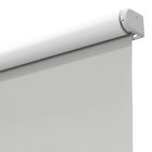 1pc 36 x72  Blackout Roller Window Shade With Slow Release System Gray -