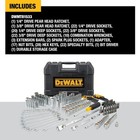 Dewalt Mechanics Tool Set  1 4 And 3 8 Inch Drive  Sae  172-piece  dwmt81533 