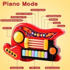2 In 1 Kids Electric Guitar Piano Toy Toddler Beginner Player Musical Instrument