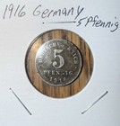 Vintage German Coin Lot 1916-1950 Mixed 1 5 10 Pfennig Circulated