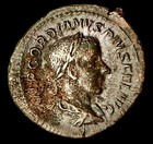 238-244 Ad Gordian Iii   Venus Ancient Roman Silver Ar Denarius Patina   Toned