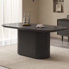 Oval Dining Table  Modern Kitchen Table For 6 People dining Room Table
