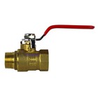 1 2  Male Female Npt Brass Ball Valve Water Moisture Air Tank Drain Shut Off