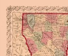 Historic State Map - Louisiana - Colton 1855 - 27 73 X 23 - Vintage Wall Art