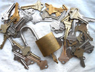 Find Key To Open  Vintage Almont  Padlock   Game  Promotion  Door Prize   